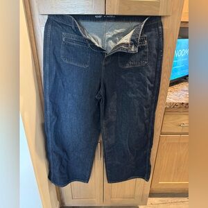 Old Navy Dark Indigo Women's Straight Leg Jeans